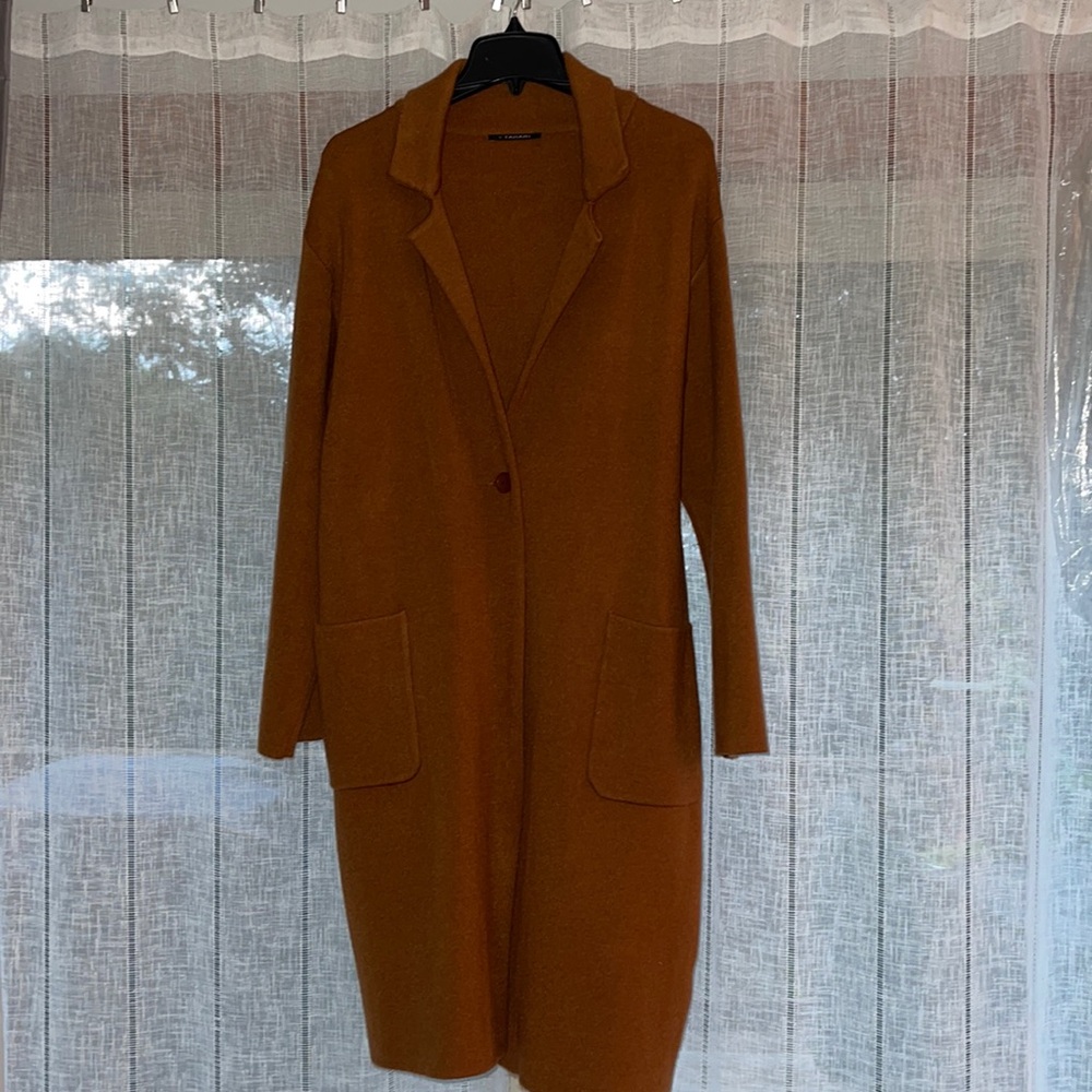 Long sweater jacket